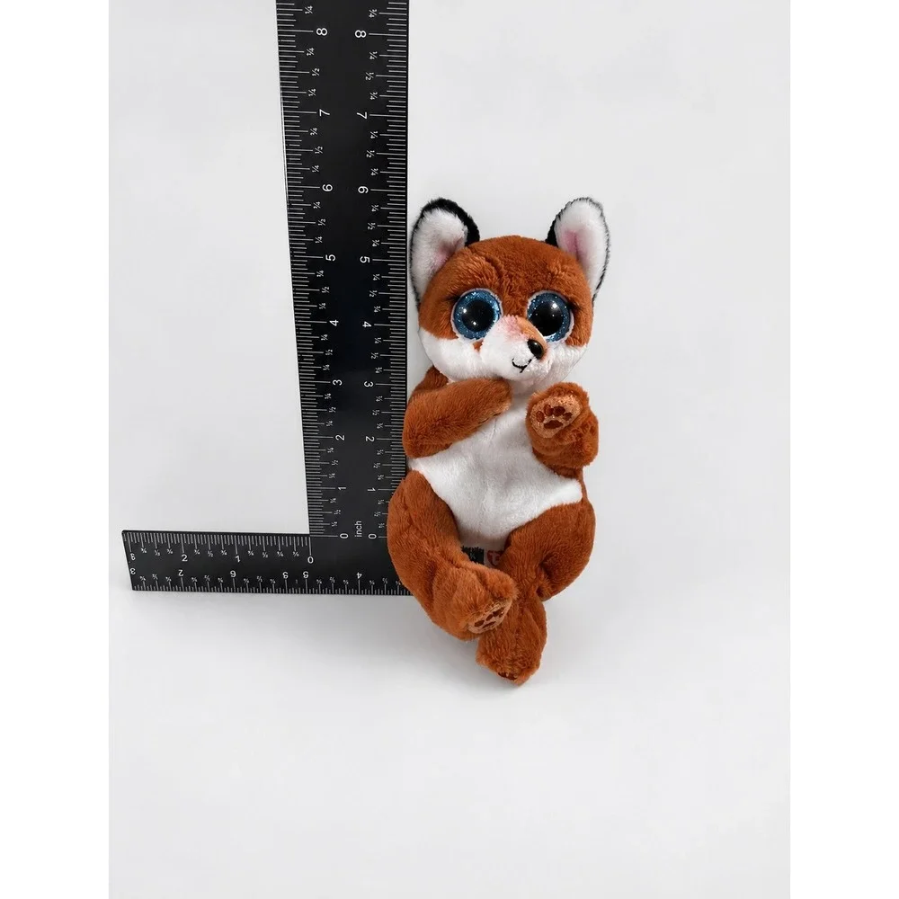 TY Beanie Bellies Witt Fox 6-Inch Plush Glitter Eyes No Hang Tag 2024